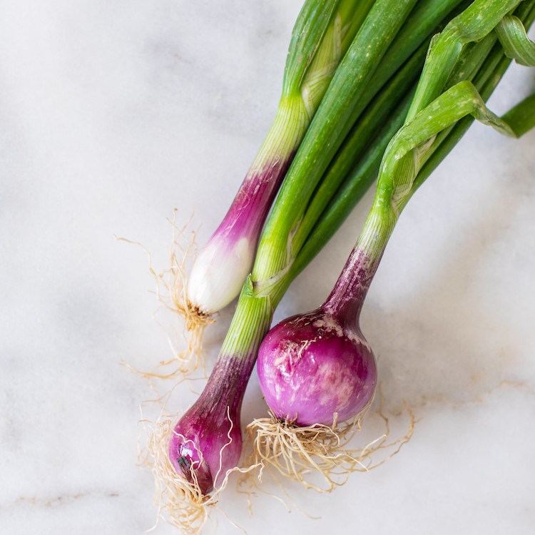 Picture of local spring onions